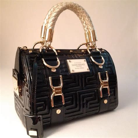 versace collection handbag|authentic versace handbags.